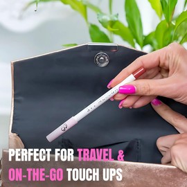 SYV MELLOR Matte Lip Liner - Matte Lip Liner Retractable Lip Pencil Waterproof Lip Pencil Smudge Proof Lip Contour Pencil Precise Lining Full Coverage (Toxic)