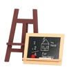 10Pcs Miniature Small Blackboard Easel Realistic Lovely Dollhouse Small Chalkboards