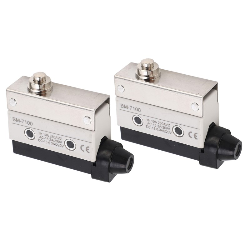 2 Pcs Micro Limit Switch 600OF 100RF 2PT 0.8OT 0.8MD