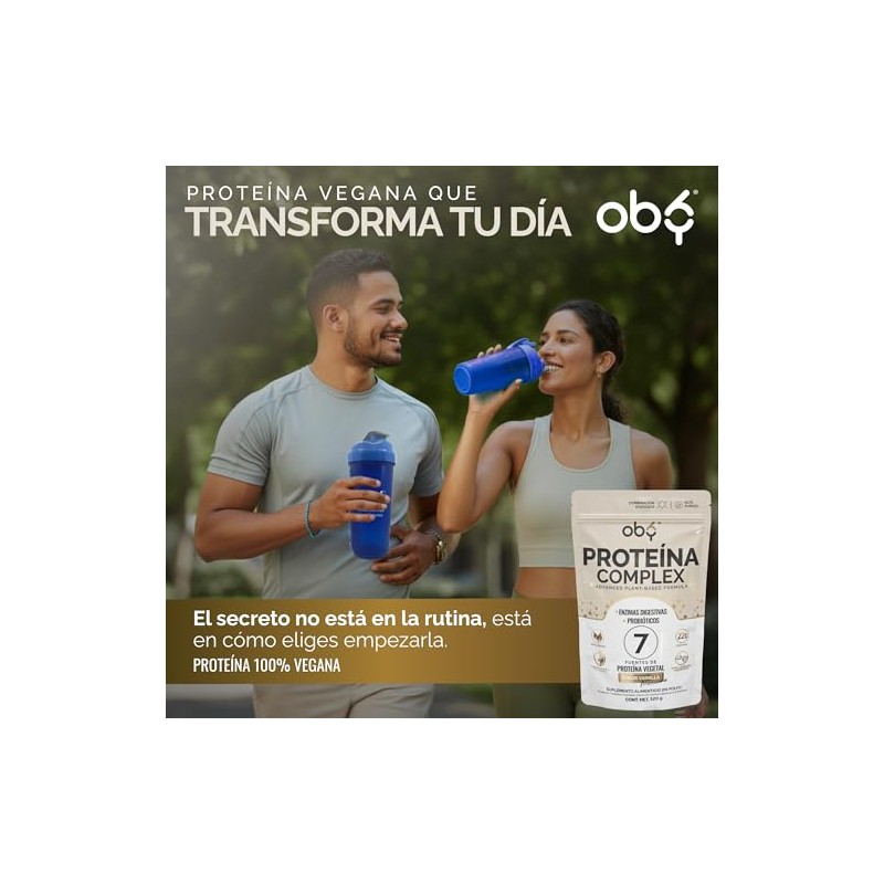 Proteina Complex Vainilla Mexicana | 7 Fuentes vegetales + Probioticos
