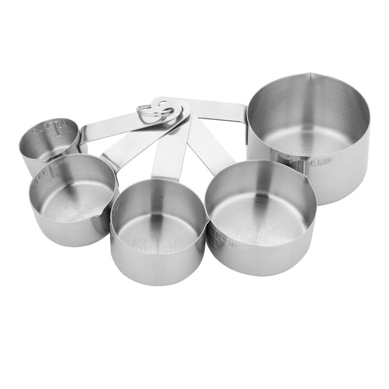 Measuring Cups - 1/8 cup, 1/4 cup, 1/3 cup, 1/2