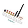21Pcs TIG Welding Torch Kit Collets Glass Cups Back Caps