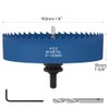 ANDELI 6'' Bi-Metal Hole Saw with Center Drill, to be