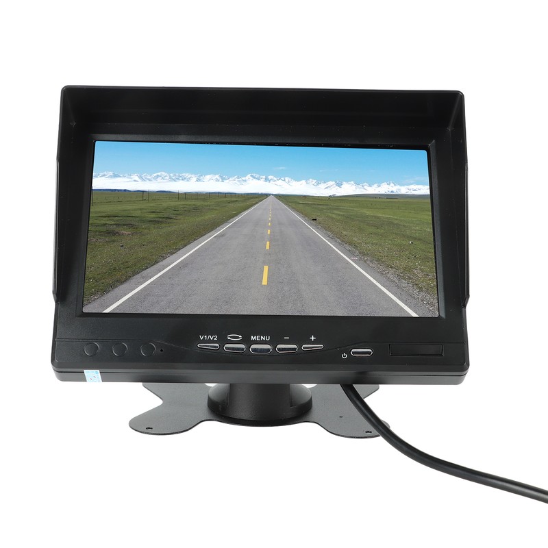 7in Backup Camera Monitor Reversing Display V1 V2 Video Inputs