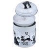 CARMANI - Printed with Crazy Cats Motif Small Metal Tin