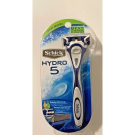 Schick 2 Schick Hydro 5 Razors with 1 pack of Cartridge - Total of 8 Cartridges