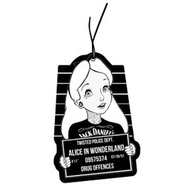 2 x Bad Alice in Wonderland Air Freshener Car Fragrance Tree Funny Car Fragrance Dispenser Air Freshener Car Fragrance Tree Set Car Air Freshener