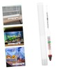 NOLITOY 1set Aquarium Accurate Fish Tank Hydrometer for Seawater Testing