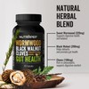 NutraPep Wormwood Black Walnut Clove Capsules - Natural Detox Gut