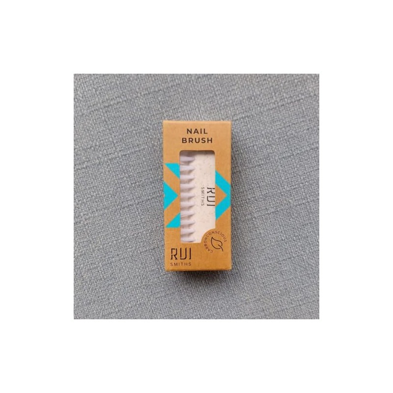 Rui Smiths CarbonConscious Nail Cleaning Brush with 2-Sided Bristles for