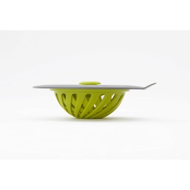 Full Circle Sinksational Sink Strainer with Stopper, Green