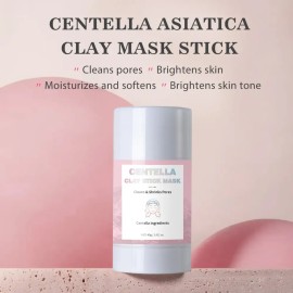 Barra De Mascarilla De Arcilla Centella 40g Para Piel Sensib