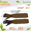 Gastody Gastody? Long Gardening Gloves Women and Men M -