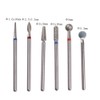 MZCMSL Russian Cuticle Drill Bit Set with Case,6pcs Cuticle Remover