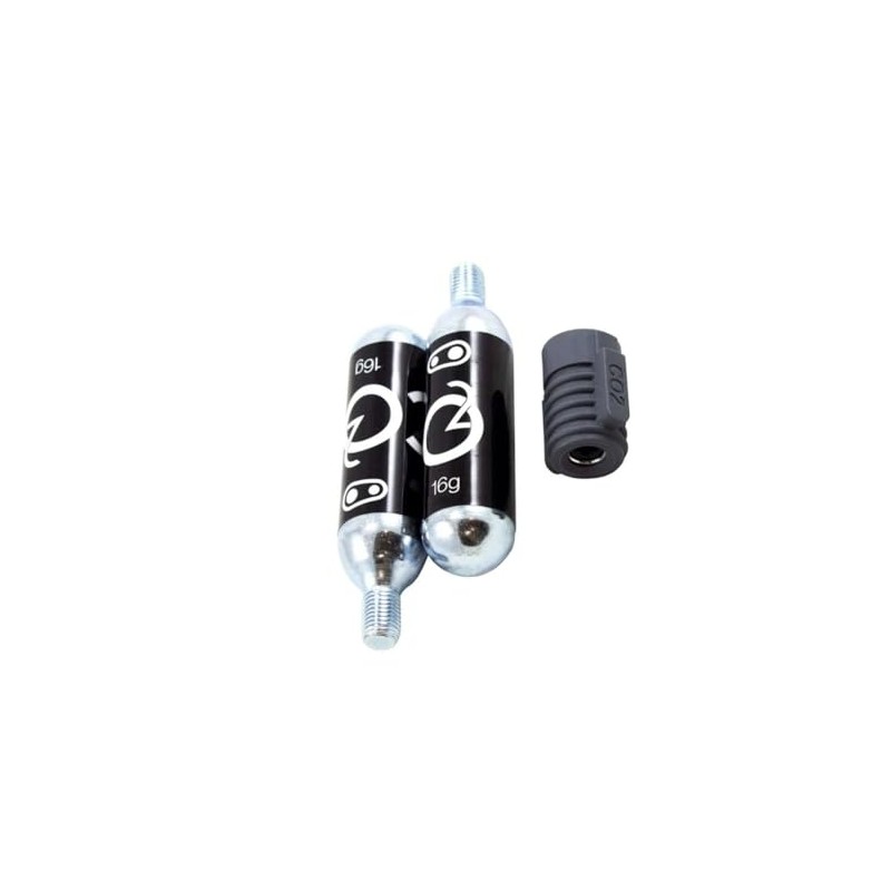 Crankbrothers Co2 Cartridges 20G Pump with Inflator (2 Pieces)