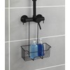 WENKO Milo Thermostatic Shower Caddy Matte Black