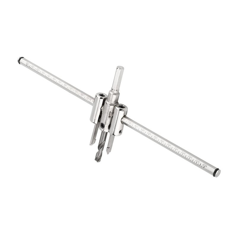 Adjustable Gatenzaag Circle Cutter, 30-300mm Circle Cutter Wood Adjustable Circle