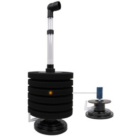 Powkoo Sponge Filters for Aquarium Fish Tank - Quiet Air Driven Sponge Filter with Air Stone