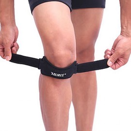 Knee Patella Tendon HONEST Protector Brace Strap Blue 2ea