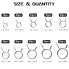 WMYCONGCONG 250 PCS Double Wire Fuel Line Hose Tube Spring