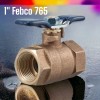 Febco 765-1 1" Ball Valve Non Tapped Full Port -