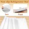 SHENSAIGO 8 PCS Fridge Liners, Waterproof Antibacterial Fridge Mats, Washable