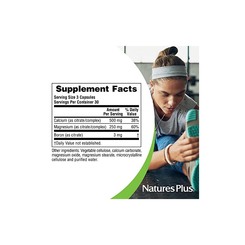 Nature's Plus Cal Mag Citrate -- 90 Vegetarian Capsules by