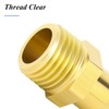TAILONZ PNEUMATIC Brass Hose Barb Fitting -8mm Barb to 1/4