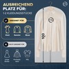 FiRiO® 2 x Sturdy Garment Covers - Premium Garment Bags