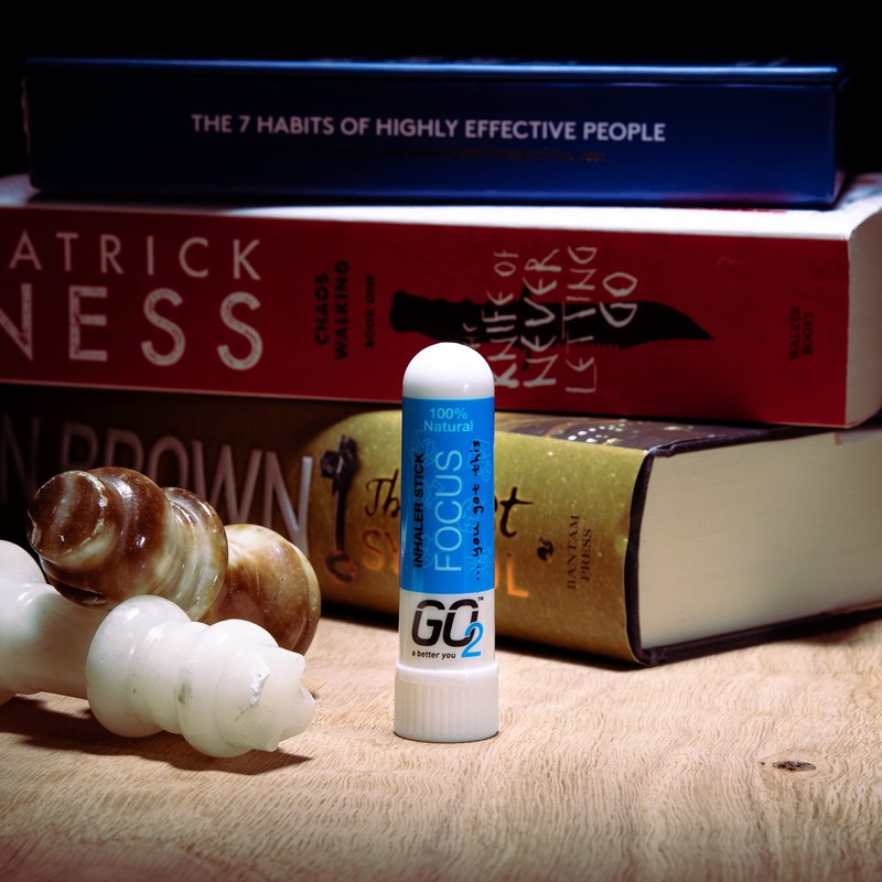 GO2 Inhaler Focus Stick — Essential Oils for Convenient On-The-Go