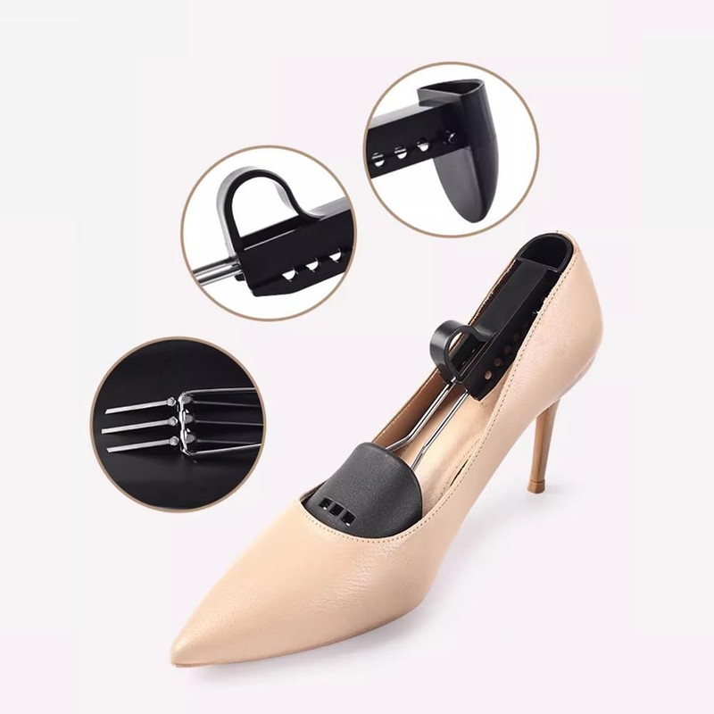 EchoDone 5 Pairs Plastic Shoe Tree Stretcher Shaper for Women