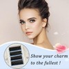 Individual Eyelashes 296 Pcs 10-18 mm, Individual Cluster 80D 100D