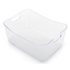 BINO | Plastic Organizer Bins, Large - 4 Pack |