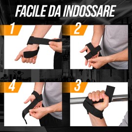 Dietteo Professionelle Fitness-Straps zum Gewichtheben – Handgelenkstütze für Damen und Herren – sicheres und leistungsstarkes Training im Fitnessstudio