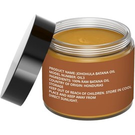 MOTOSHITAceite de Batana 100% Natural 120g - Película Nutritiva para Cabello y Scalp | Tratamiento Profundo para Todos los Tipos de Cabello （120G）