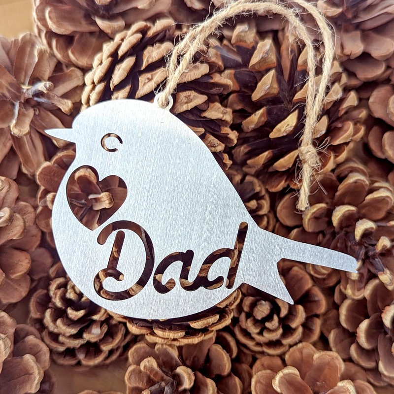 Steel Robin - Dad Memorial Gift for Father's Day