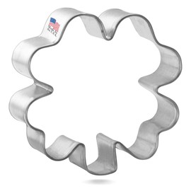 1 Dozen/12 Count Mini Four Leaf Clover 1.75 Inch Cookie Cutters from The Cookie Cutter Shop – Tin Plated Steel Cookie Cutters