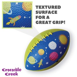 Crocodile Creek - Solar System- Kids Rubber Football, 8", for Ages 3 & Up