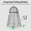 VIVOSUN Garden Cloches for Plants, Rustproof Chicken Wire Cloches with