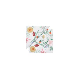 Marimekko 52_1_5273564320 F Lunch Napkins, 13 x 13 inches (33 x 33 cm), White x Green x Orange