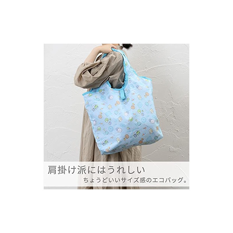 J's Planning Sumikko Gurashi Insulated Eco Bag, Border, Insulated Sheet