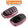 Sindeda for Hyundai Key Fob Cover with Keychain Soft Full
