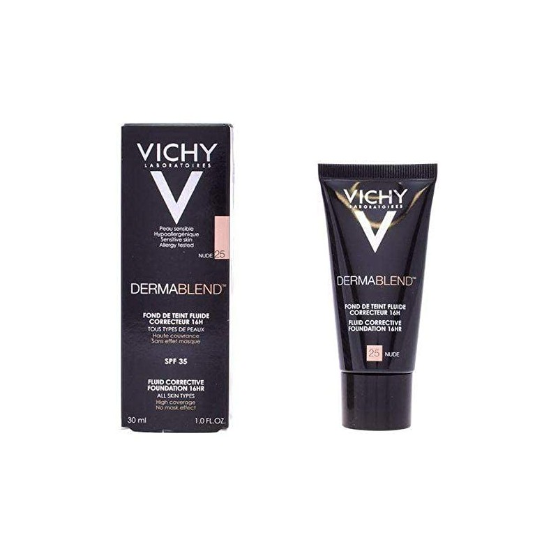 Vichy Dermablend smooth 25 nude 30ml base de maquillaje fluida