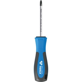 BRILLIANT TOOLS BT031006 Phillips Screwdriver PH1 x 80 mm [Powered by KS Tools]