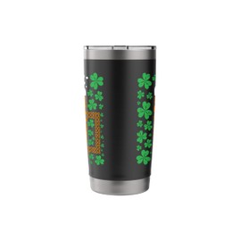 Slainte Is Tainte. St Patrick's Day T Beer Mug Funny Stainless Steel Insulated Tumbler