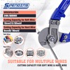 SPENDINS 24” Heavy Duty Wire Rope Cutter,Steel Wire Cutters w/Ergonomic