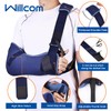 Willcom Arm Sling Shoulder Injury Immobilizer, Medical Sling with Waist