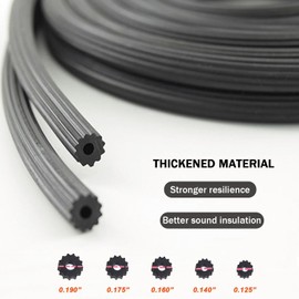 ACEBON Screen Spline, Window Screen Repair Retainer Spline, Round，for Replacement Window Screens (0.175" x 100')