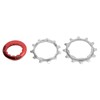 Bicycle Freewheel 28T 10 Speed Cassette Sprocket Wheel Nickel Chrome