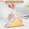 Servilletero Triangular, OUDAR Servilleteros para Mesa Elegantes, Servilleteros para Mesa
